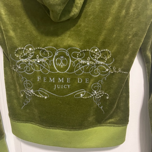 Juicy Couture Vintage Velour Jacket - Picture 5 of 8